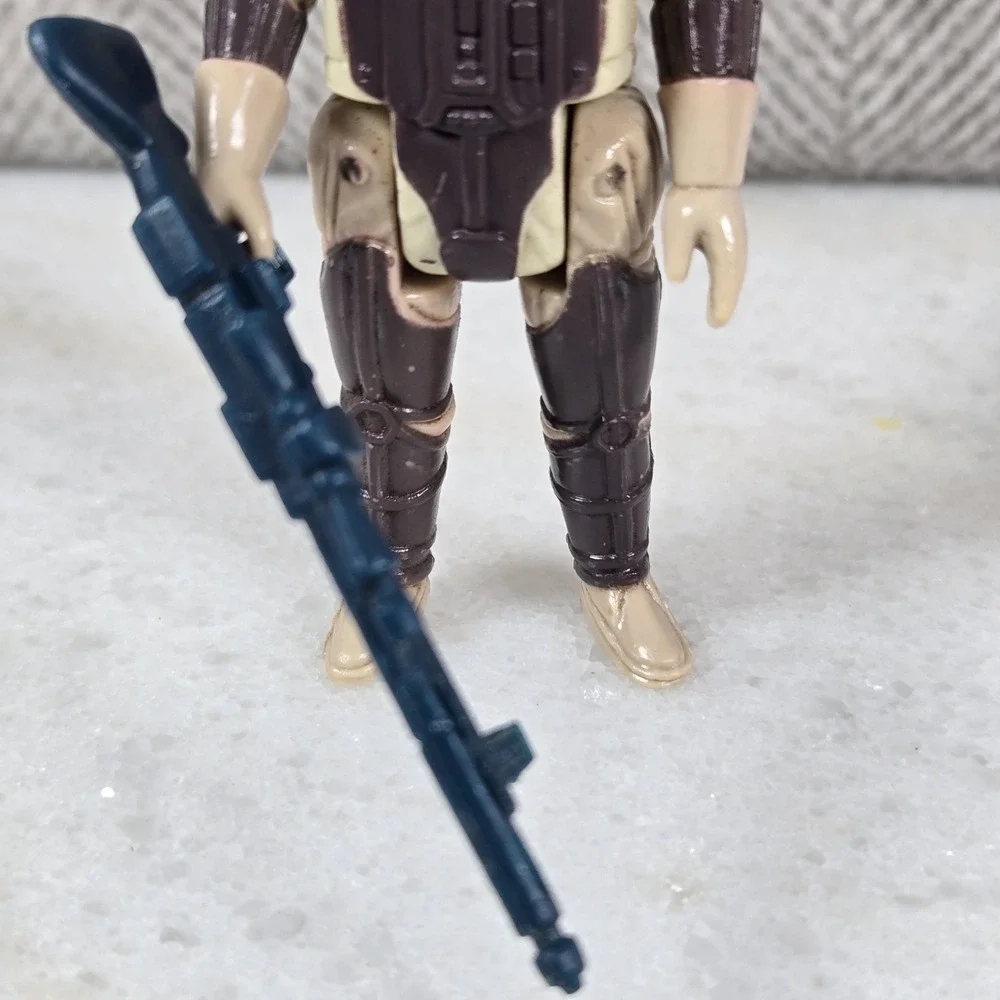 Vintage 1980 Kenner‎ Star Wars ESB Bounty Hunter Dengar Figure 100% Complete